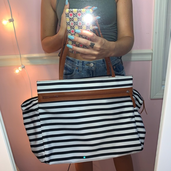 DSW Handbags - DSW striped beach bag!❤️